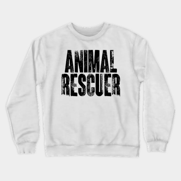 Animal Rescuer v2 Crewneck Sweatshirt by Emma